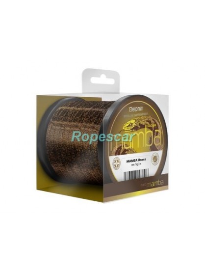 Monofilament Mamba Carp Bronz 0,32 mm. / 1200 M - Delphin